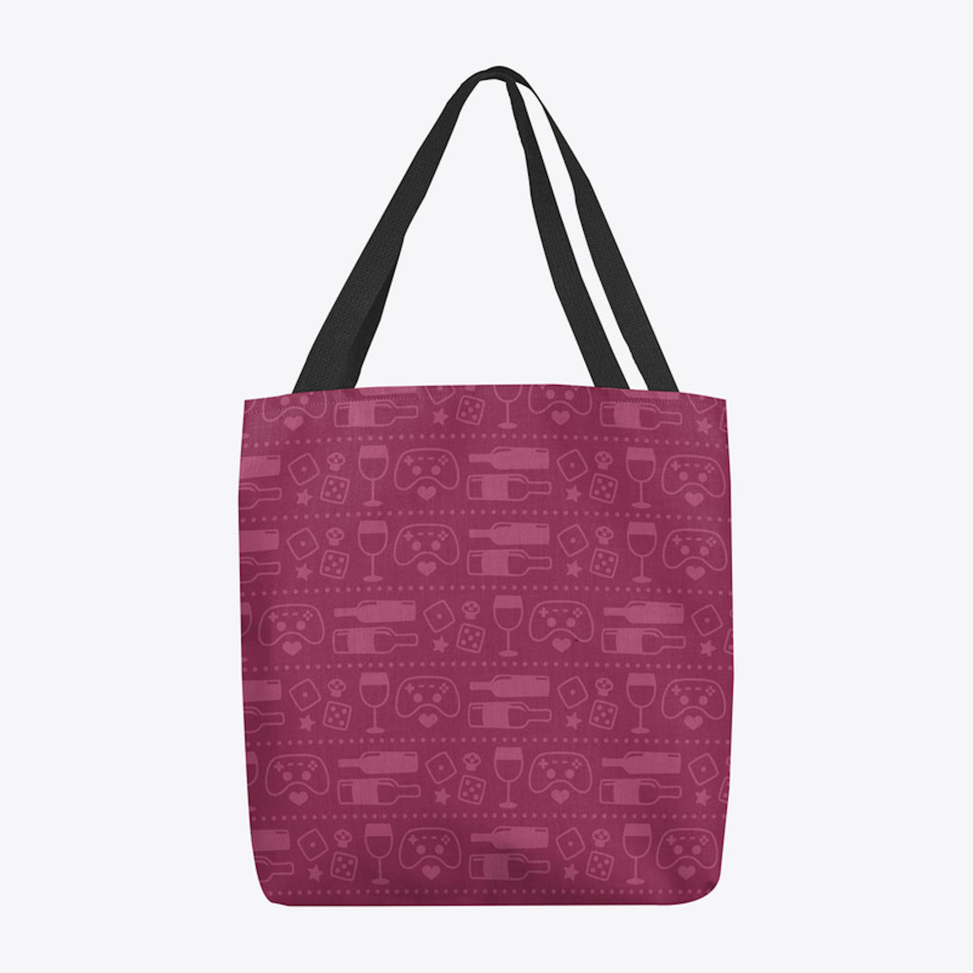 Wine and Game Pairing Tote Bag